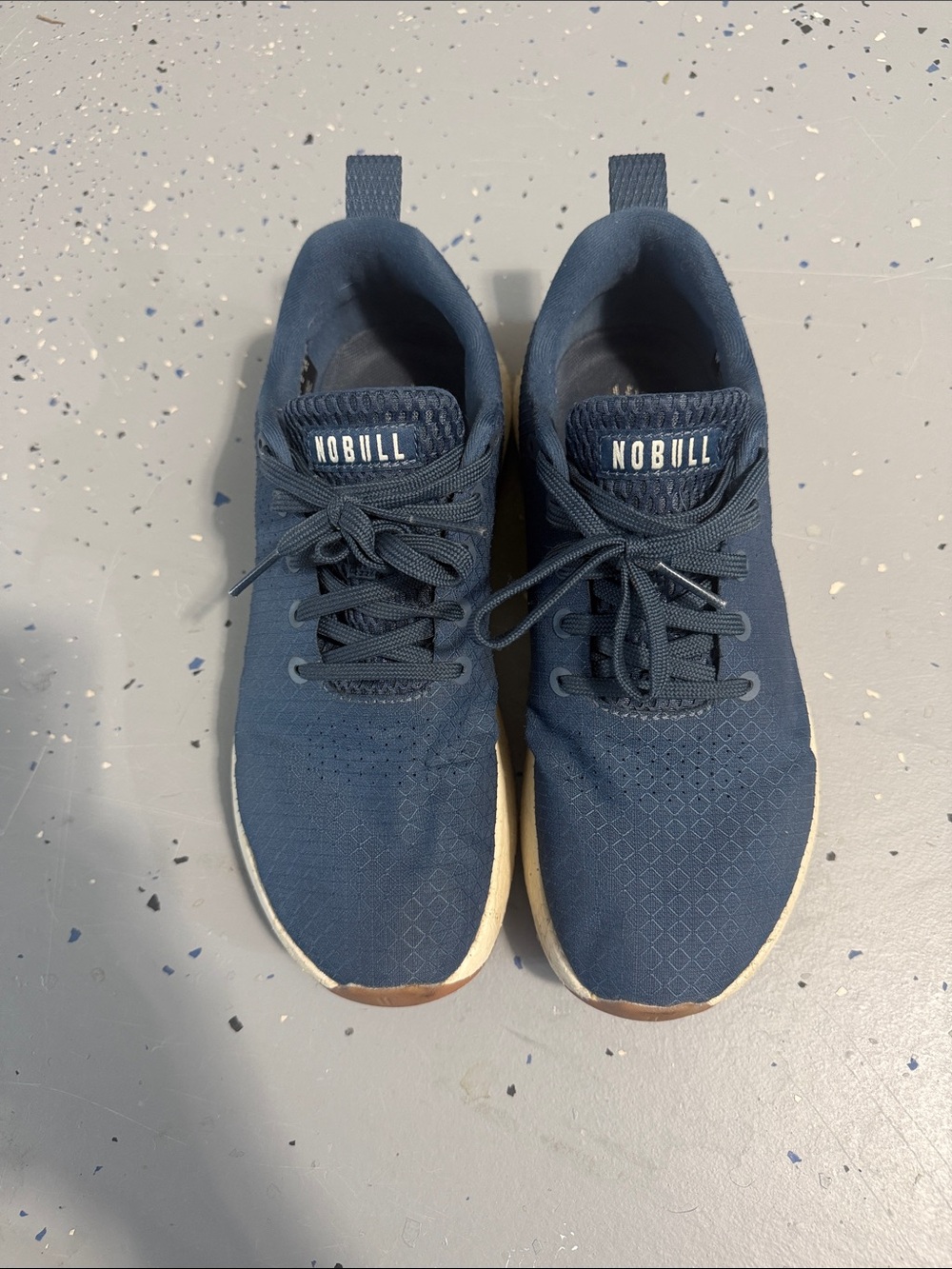 NOBULL Men's Navy Knit Training Sneakers